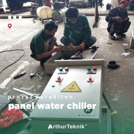 Perakitan panel water chiller